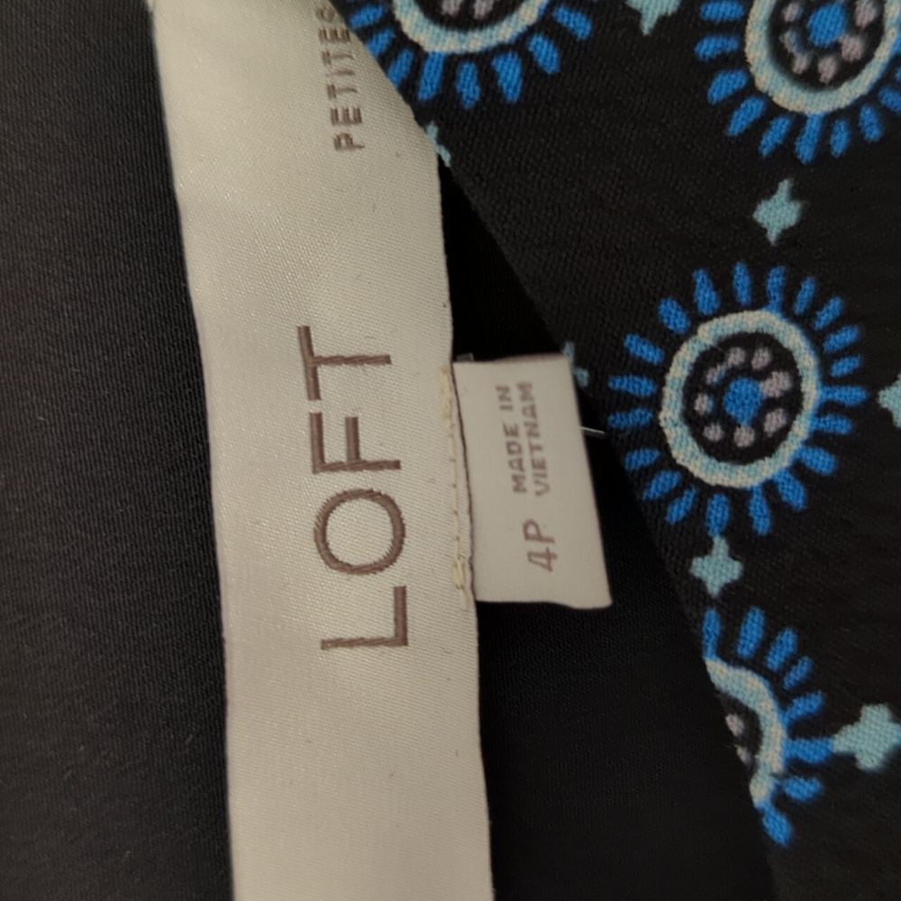 NWT Loft Dress patchwork pattern - Picture 6 of 11